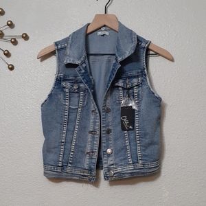 CHIQLE Debium Architrct denim  jacket size medium